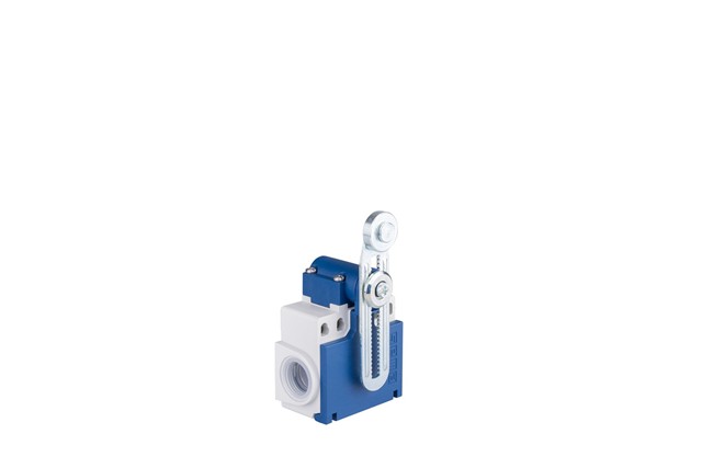 L22 Plastic Body 18 mm Metal Adjustable Roller Arm Snap Action 1NO+1NC Limit Switch
